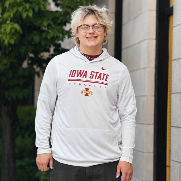 Nike Iowa State Photon Dust FA26 Long Sleeve Hood
